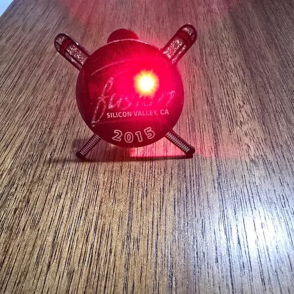 Nova Fusion Silicon Valley CA 2015 Trading Pin -Sports Collectible Light Up - Picture 2 of 4